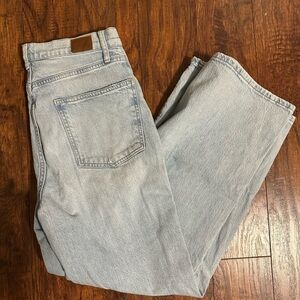 BDG Blue Flare Wide Leg Denim